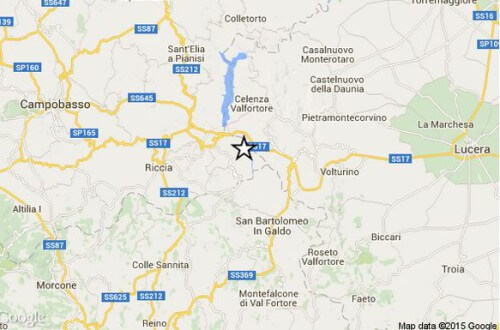 Terremoto 23 Luglio Molise Puglia e Campania, scossa magnitudo 3.3 Richter - INGV