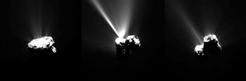 Sonda Rosetta, fotografato l'incontro esplosivo con il Sole - ESA