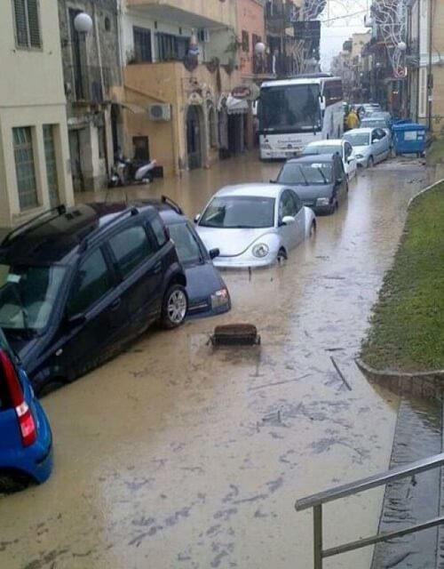Maltempo ed alluvioni in alcune zone della Sicilia