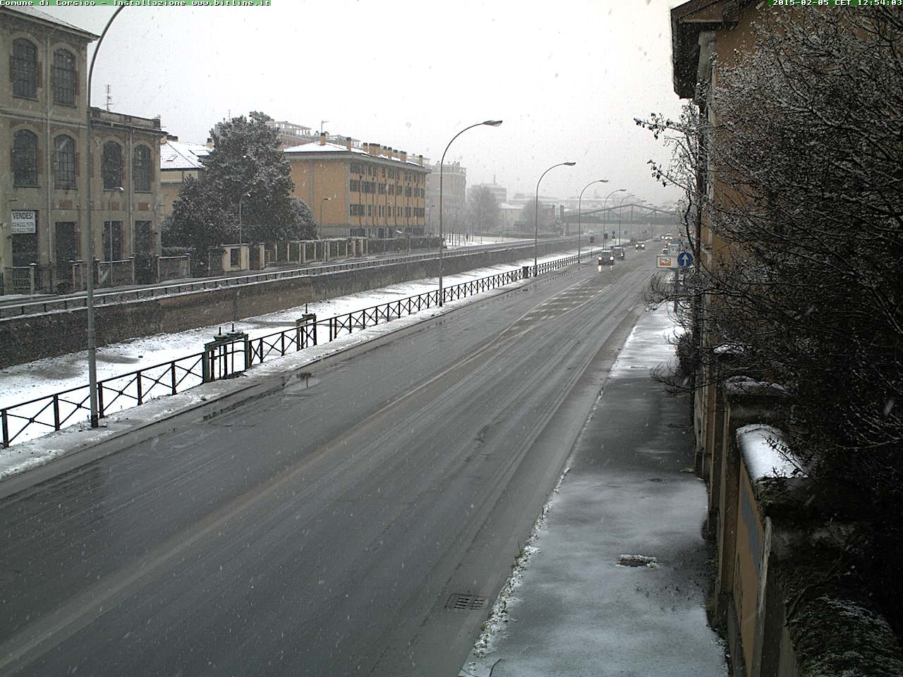Neve a Milano 