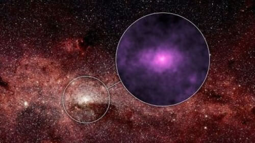 Dal cuore della galassia una misteriosa emissione di energia in banda X