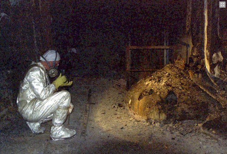 L'oggetto più pericoloso del mondo: è il nucleo della centrale nucleare di Chernobyl 