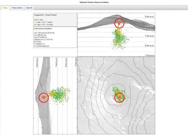 Etna, intensificazione dell'attività sismica nel sottosuolo