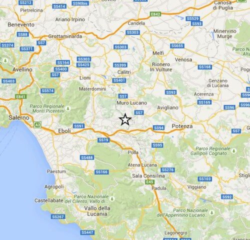 Terremoto Campania, scossa di magnitudo 3.1 della scala Richter - INGV