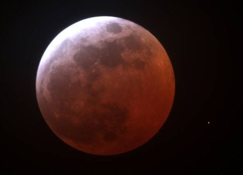 eclissi di luna roma