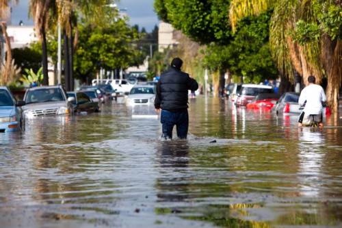 Alluvione California