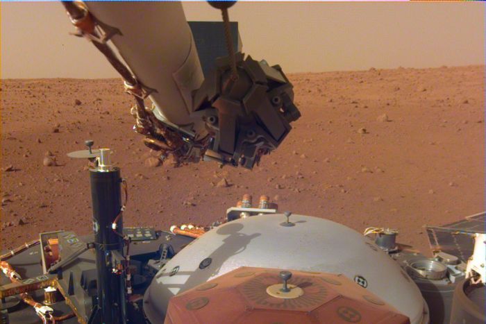 Marte: registrato il suono del vento sul pianeta rosso