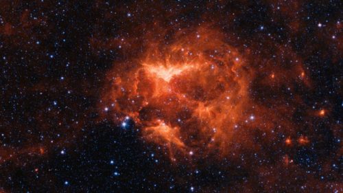 Una zucca cosmica ai confini della via Lattea, la foto della Nasa