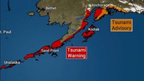 Terremoto in Alaska: scossa di 7.8 gradi nel Pacifico. Si teme tsunami