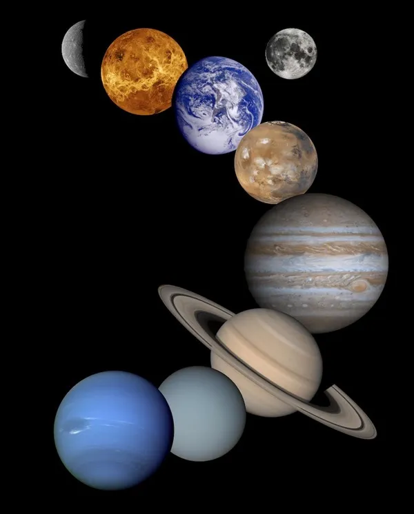 Perché i pianeti del Sistema Solare hanno colori diversi?