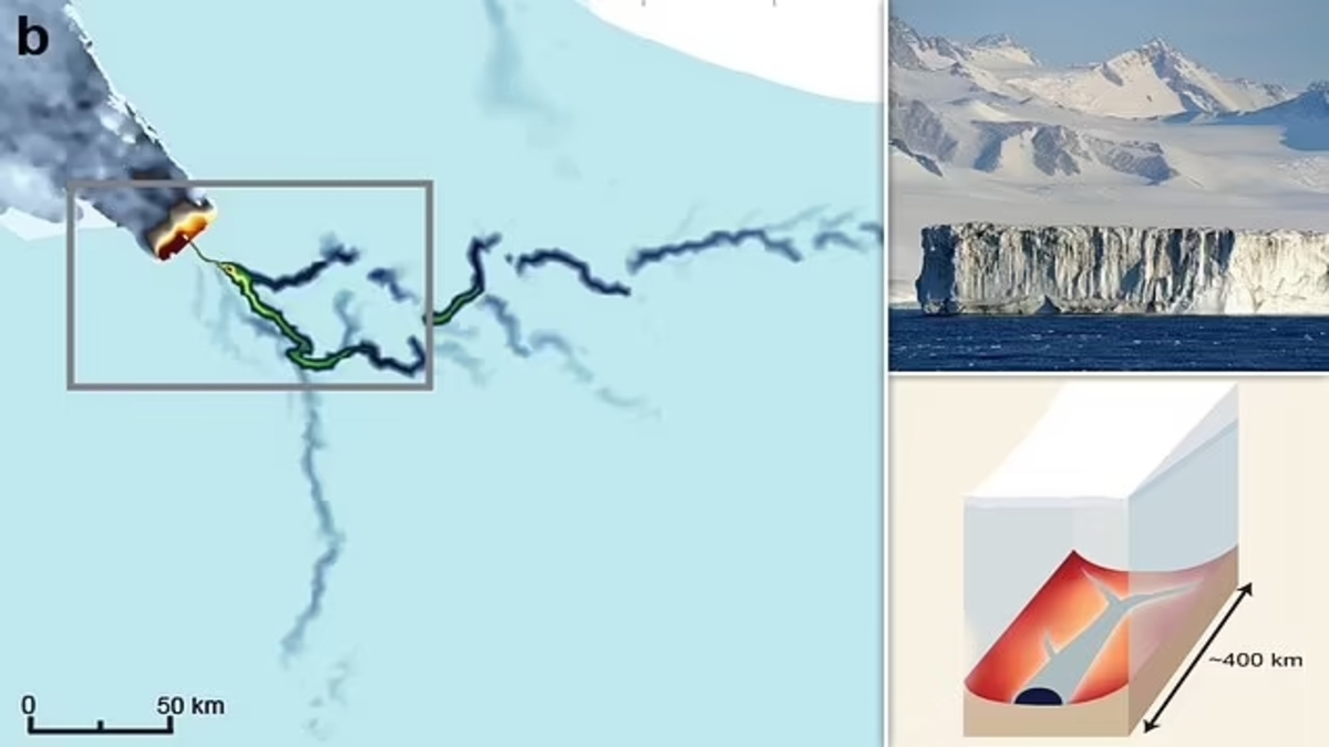 Scoperte tracce di un antico fiume che un tempo dominava l’Antartide 34 milioni di anni fa