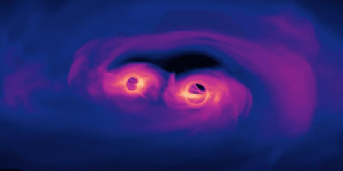 Il Mistero della Fusione dei Buchi Neri Supermassicci e il Ruolo della Materia Oscura