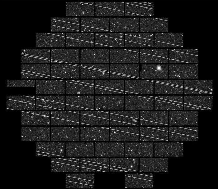 I satelliti possono lasciare scie sulle osservazioni astronomiche