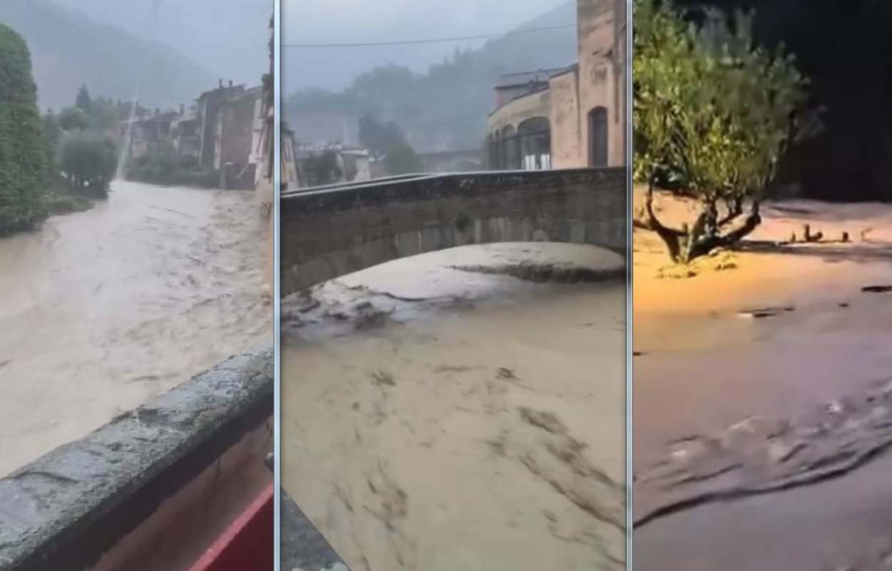 Maltempo Emilia Romagna, alluvione a Modigliana