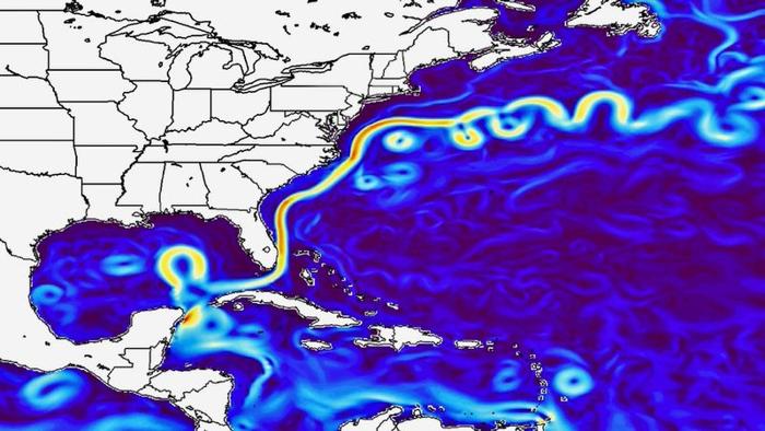 Il Florida Current rappresenta l'inizio della Corrente del Golfo, la potente corrente che modella il clima planetario.