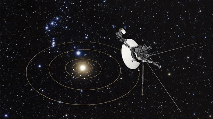 Voyager 1 puntava indietro verso il Sistema Solare.