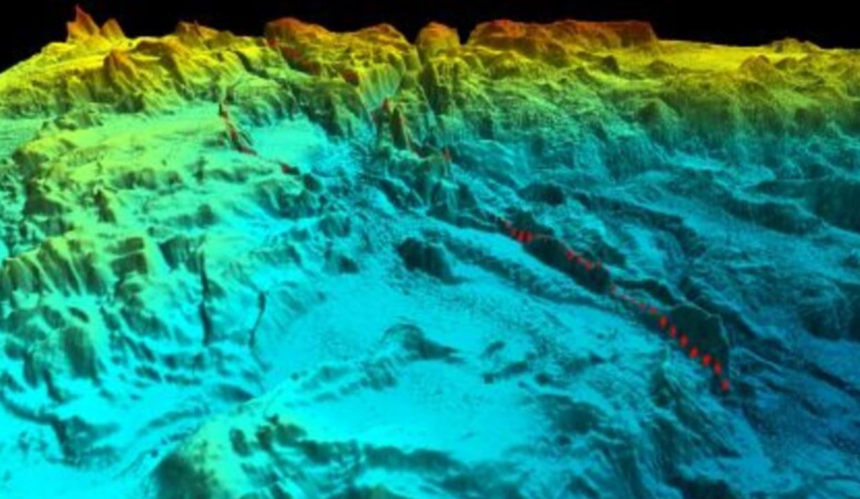 Ricerche della nave oceanografica Gaia Blu del Cnr, scoperte nel mar ionio