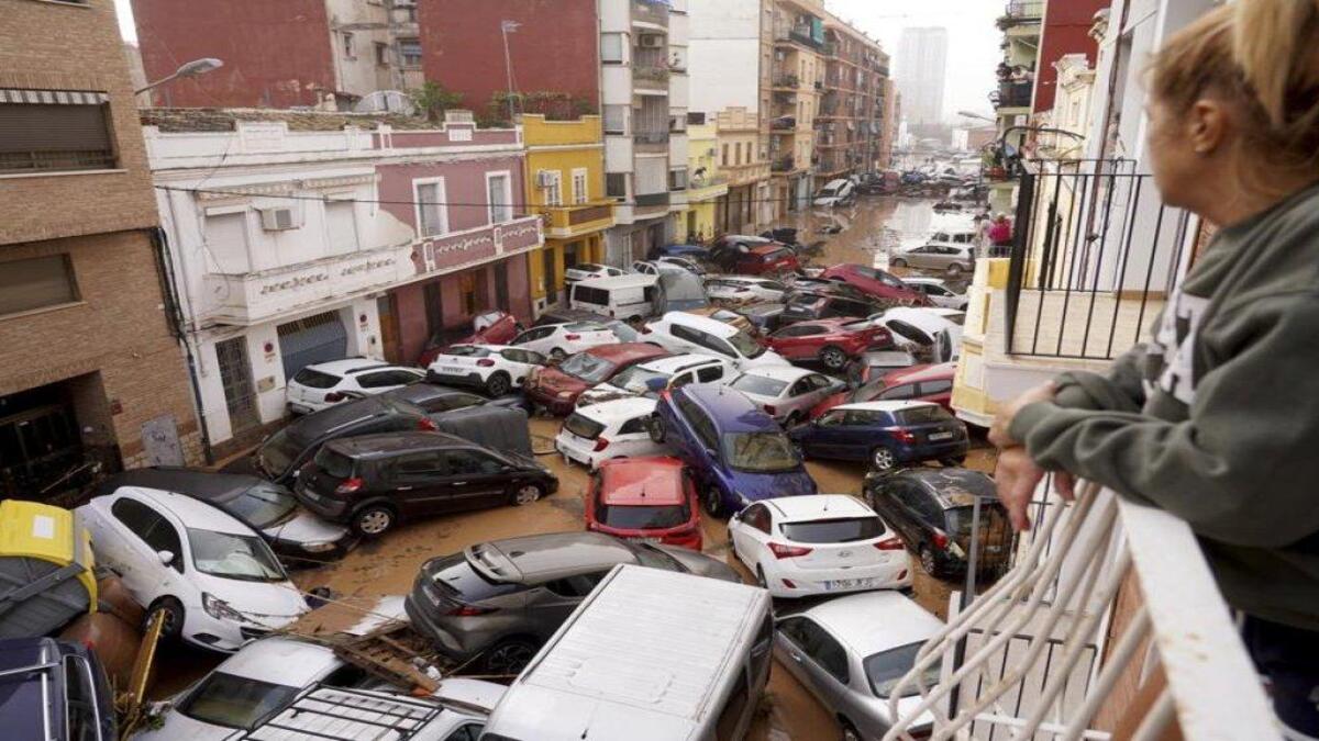 auto ammassate Valencia