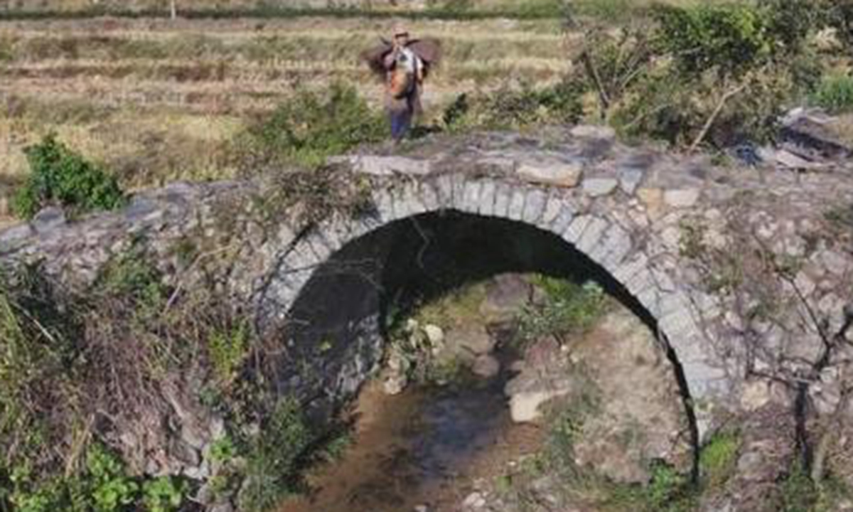 Ponte Ming di 389 anni trovato in Cina