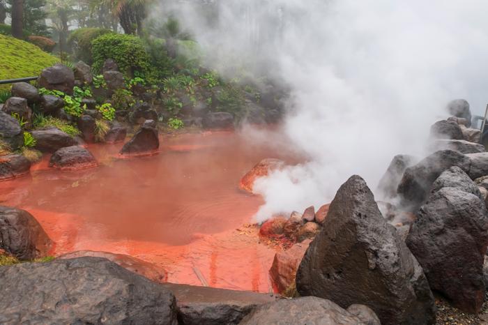 Chinoike Jigoku stagno infernale di sangue