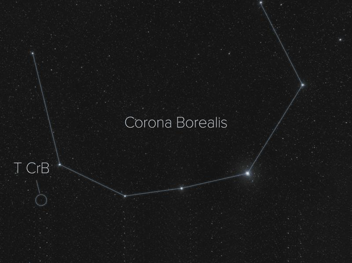 La costellazione Corona Boreale