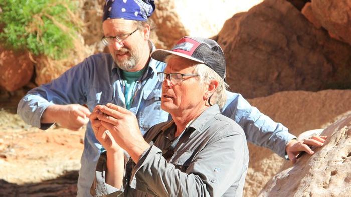 Karl Karlstrom e John Foster Fossile di Trilobite