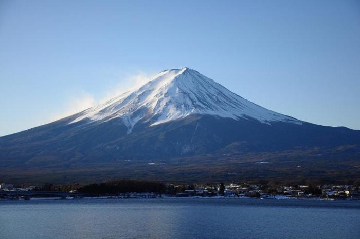 Vista del Monte Fuji