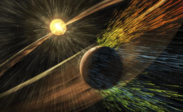 pianeta che viene spogliato della sua atmosfera