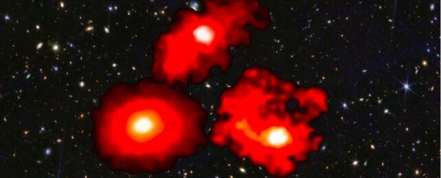 Gli scienziati scoprono mostri galattici che si nascondono nell'Universo primordiale