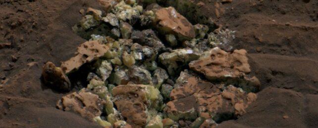 La curiosità ha aperto una roccia su Marte e ha trovato una grande sorpresa