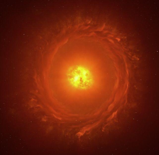 Questa strana palla è la prima immagine ravvicinata di una stella al di fuori della Via Lattea