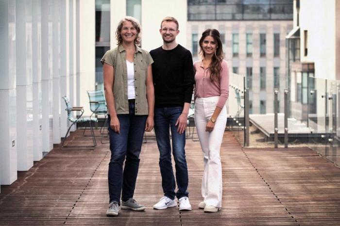 Andrea Pauli, Andreas Blaha e Victoria Deneke