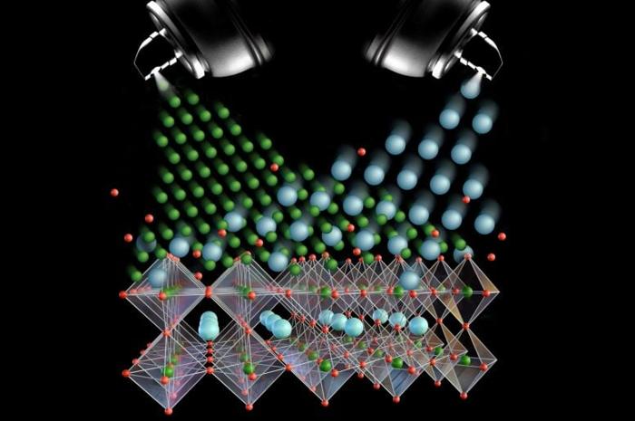 Spruzzatura atomica di niobato di potassio