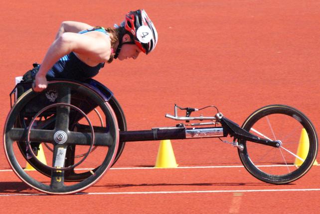 gara di sedia a rotelle di Tatyana McFadden