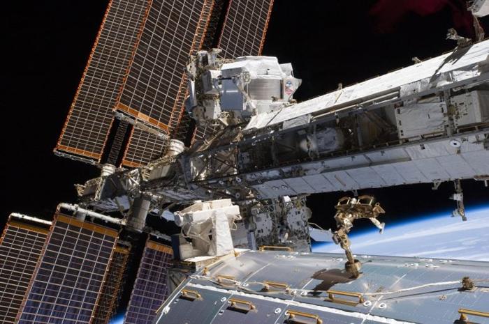 Alpha Magnetic Spectrometer   2 (AMS-2) Mounted on the S3 Truss Segment