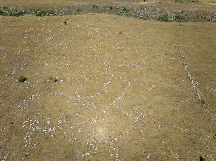 Bronze Age Mega Fortress Outer Settlement Structures