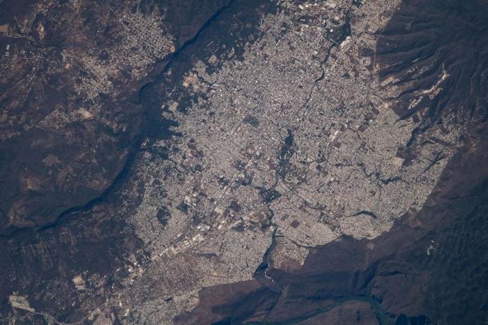 Tuxtla Gutiérrez From Space