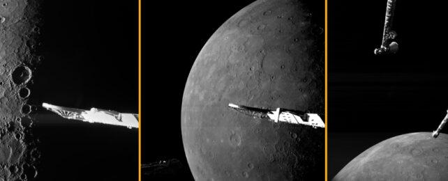 immagini di bepicolumbo di mercurio