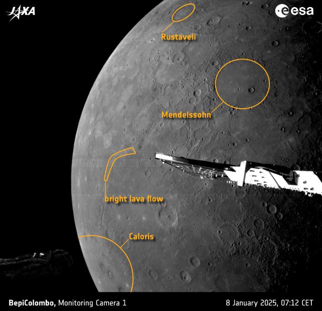 lato diurno di mercurio